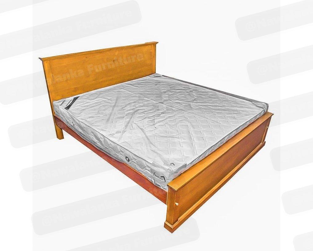 Plain Teak Bed - plain teak bed,wooden bed,teak bed,queen size bed,king size bed,bed price sri lanka,bedroom furniture,furniture maharagama,nawalanka furniture